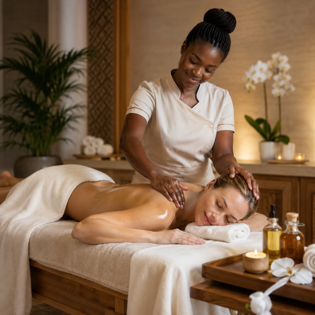 Full Body Warm Oil Massage 60min - 1 guest