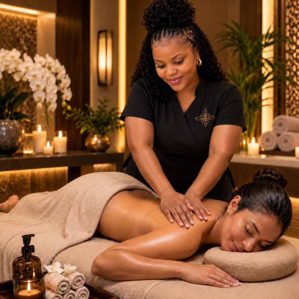 Deep Tissue Back, Neck & Shoulder Massage – 45 min - 1 guest
