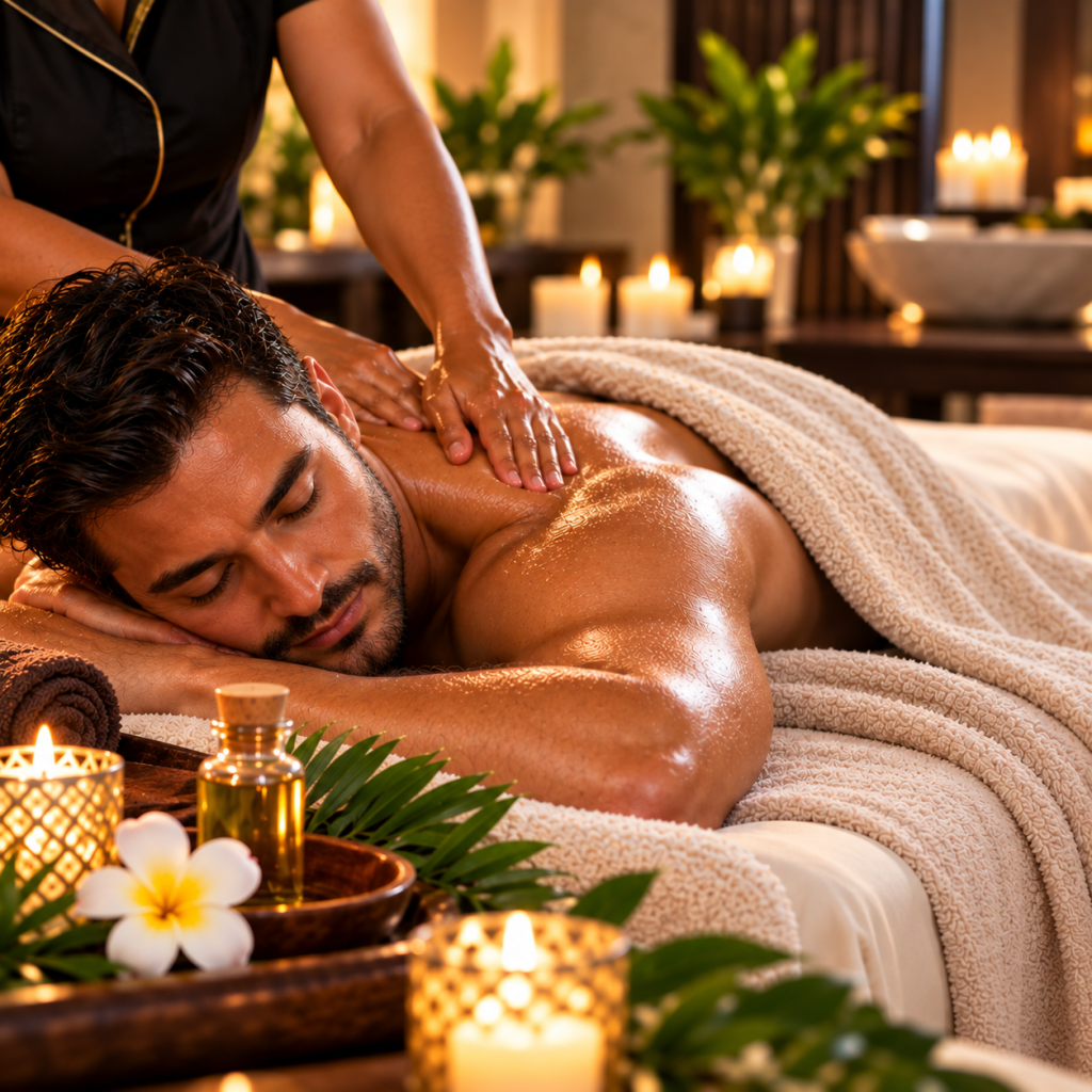 The Tension Breaker Back, Neck & Shoulder Massage – 45 min - 1 guest