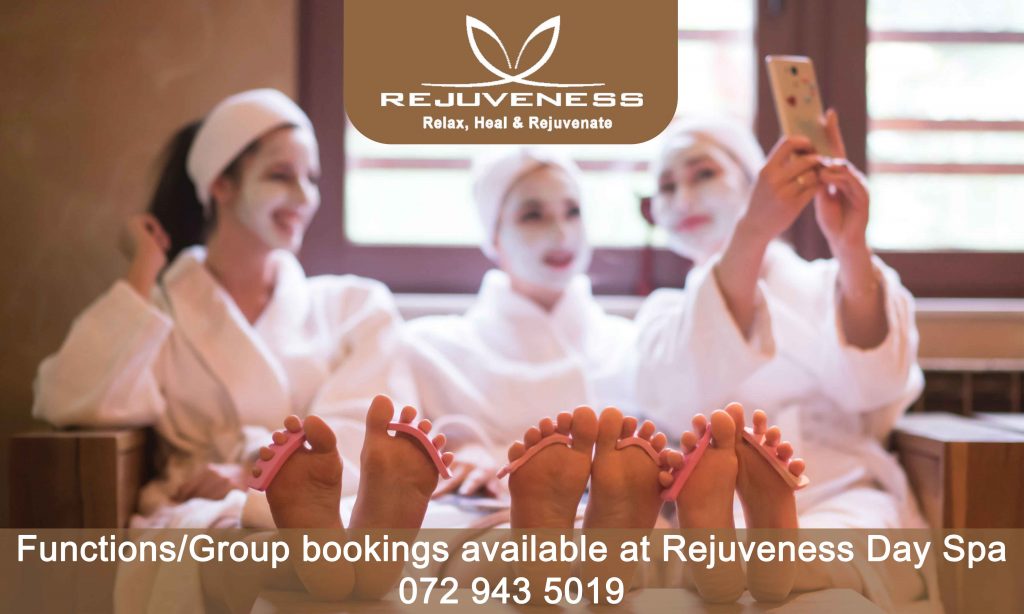 Functions Group Bookings Available At Rejuveness Day Spa Rejuveness 