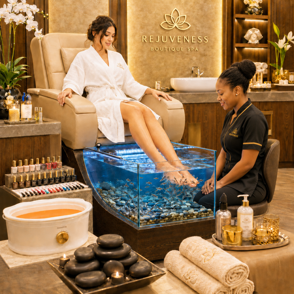 Deluxe Dr Fish Spa Pedicure | 75 min | per 1 guest