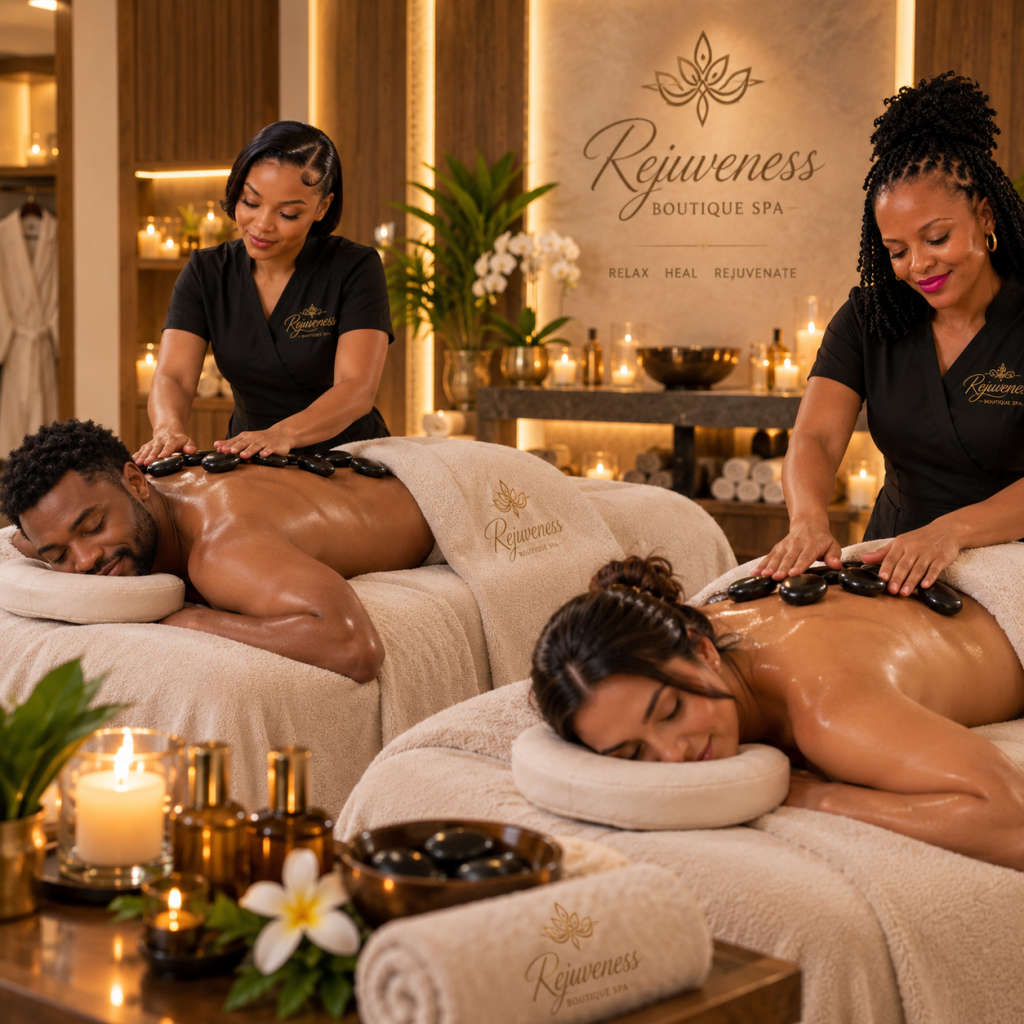 Hot Stone Haven Spa Package for Two | approx. 1 hour 45 min | 2 Guests