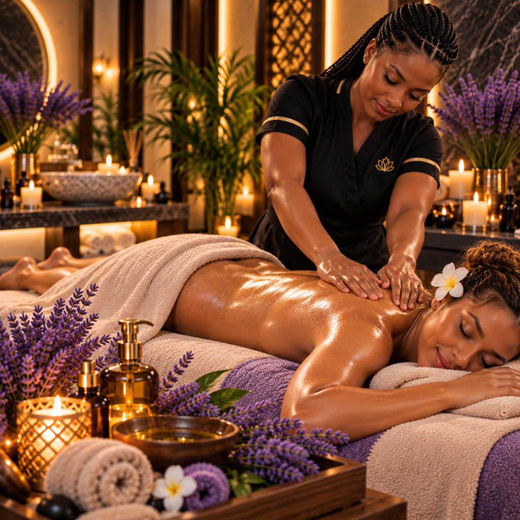 Full Body Warm Aromatherapy oil Massage| 60min | 1 guest