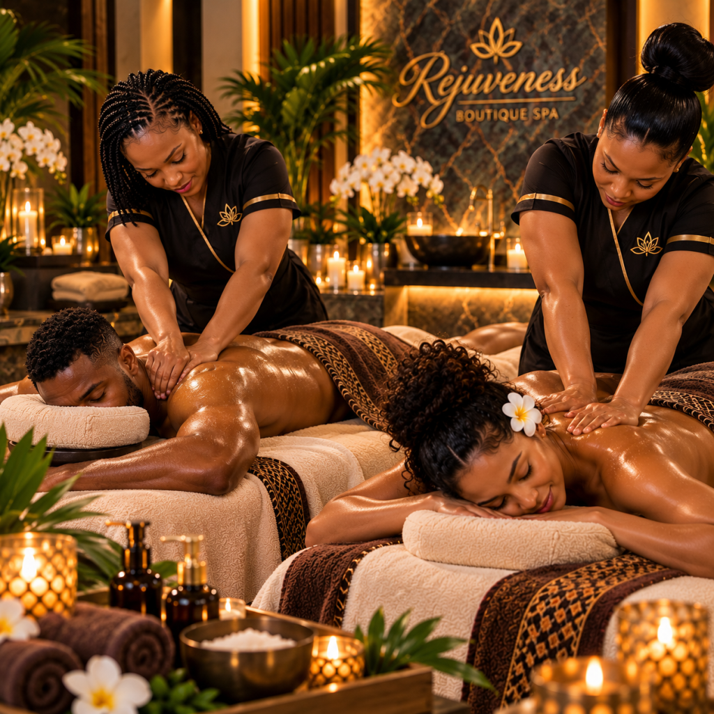 Couples Full Body Muscle Melt Massage | 1 hour | 2 guests