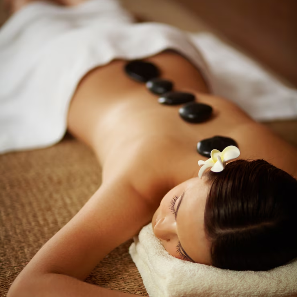 Full Body Hotstone Massage 1 hour 15 min
